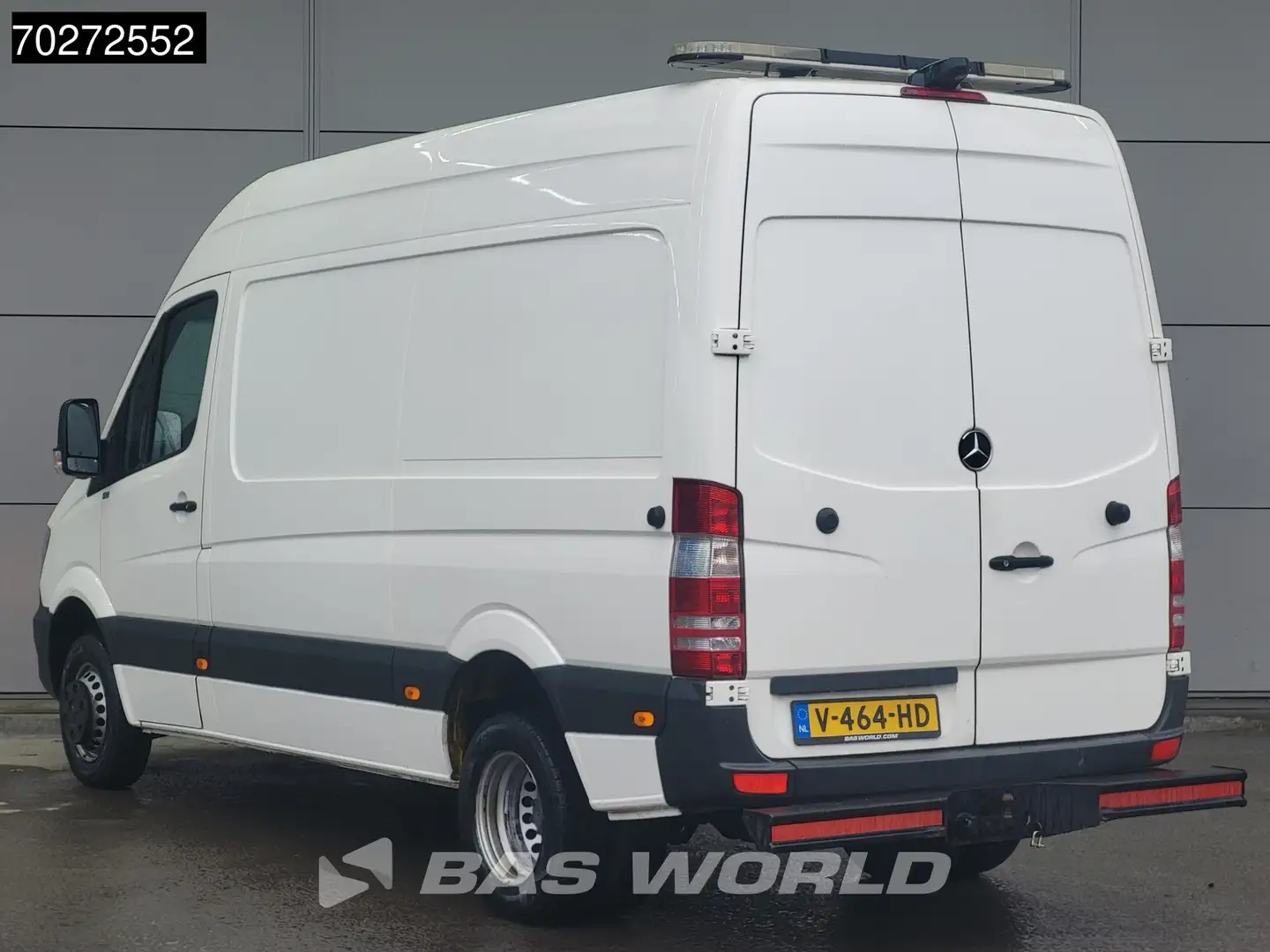 Mercedes-Benz Sprinter 516 CDI Euro6 Dubbellucht Automaat Navi Airco Crui Wit - 2
