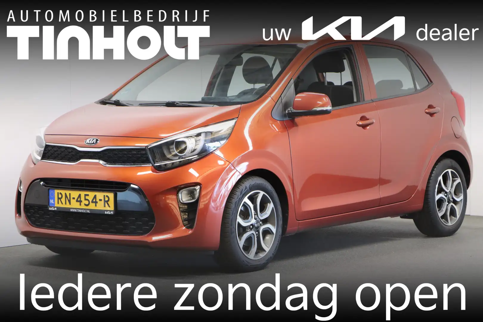 Kia Picanto 1.2 CVVT First Edition Automaat Marrone - 1