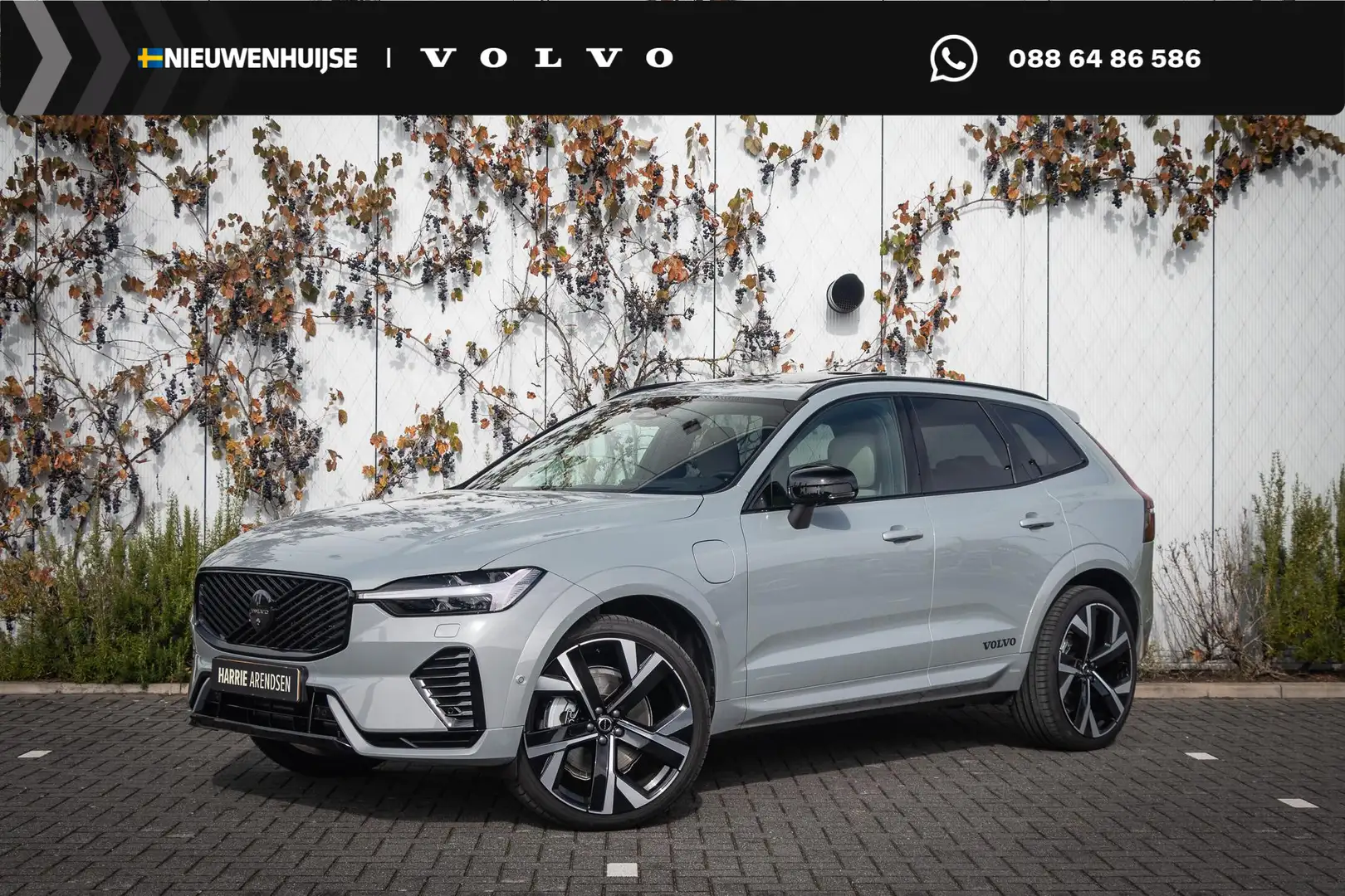 Volvo XC60 2.0 T6 Plug-in hybrid AWD Ultra Dark | Head-Up Dis Grau - 1
