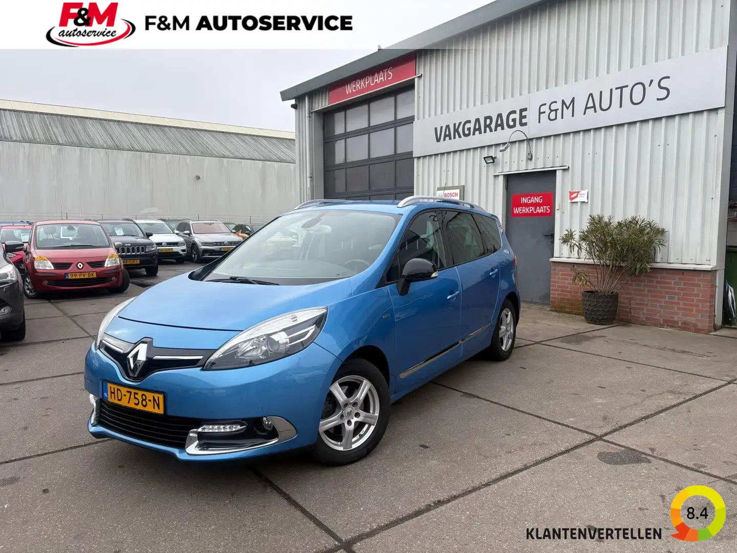 Renault Grand Scenic 1.2 TCe Bose Trekhaak, Camera Blau - 1