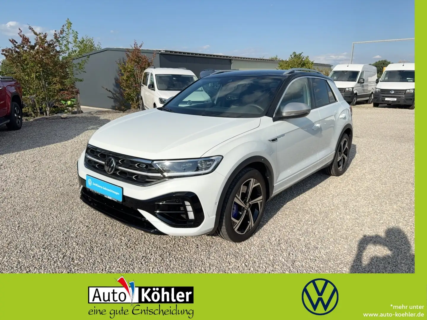 Volkswagen T-Roc R / R-Performance-Abgasanlage Matrix+ACC Weiß - 1