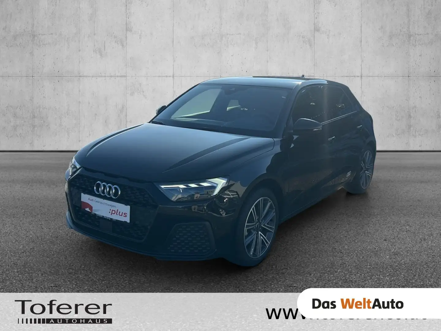 Audi A1 30 TFSI intense Schwarz - 1