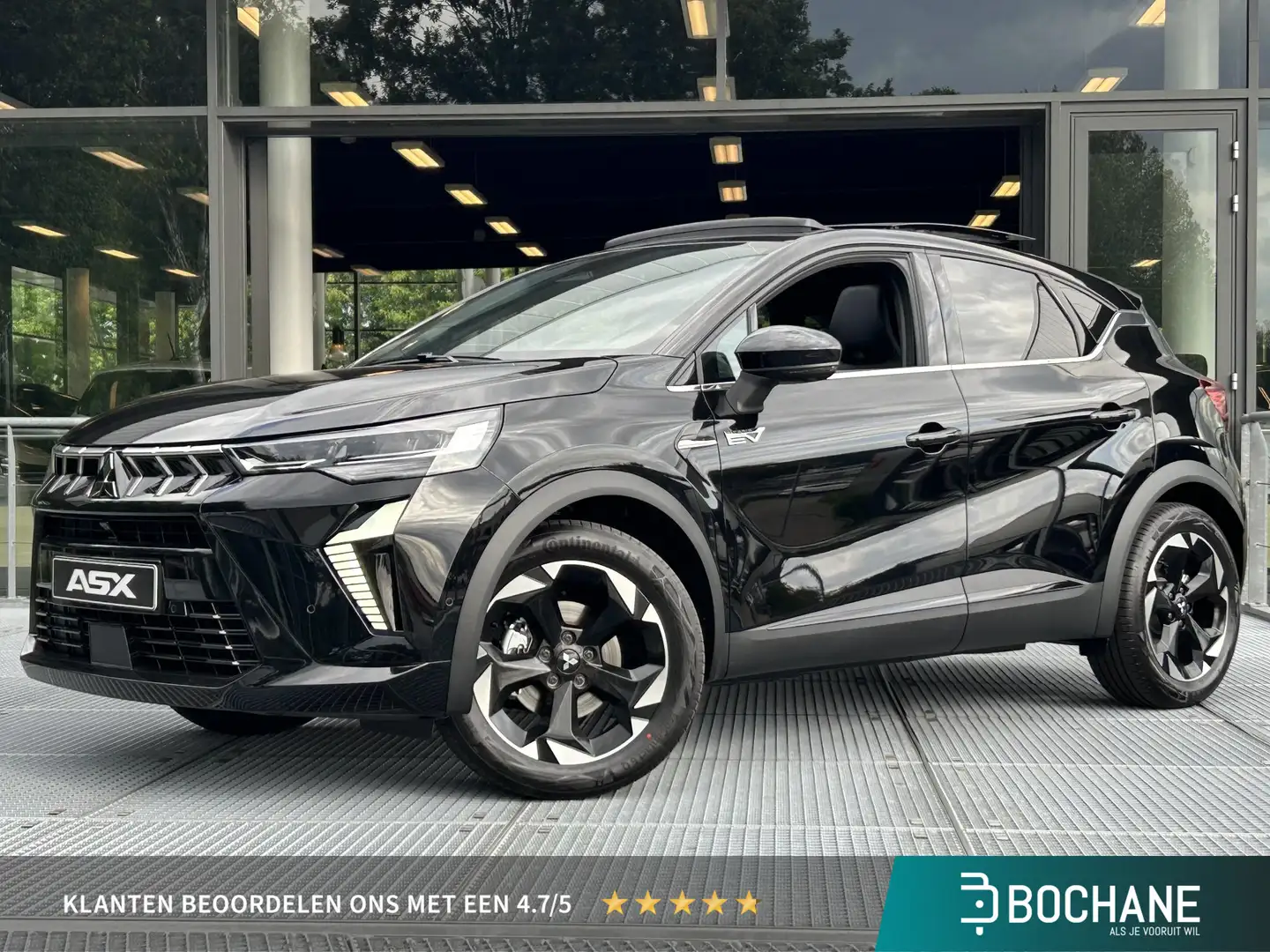 Mitsubishi ASX 1.6 HEV Instyle | Panoramadak | Leder | DIRECT UIT Zwart - 1