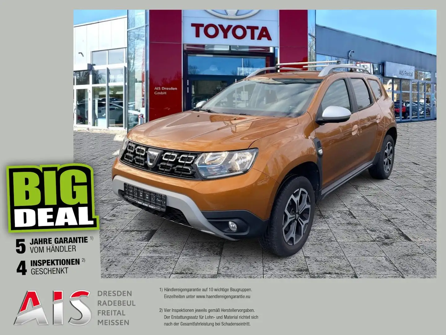 Dacia Duster II 1.3 TCe 150 GPF Adventure Navi+SHZ+LM Arancione - 1