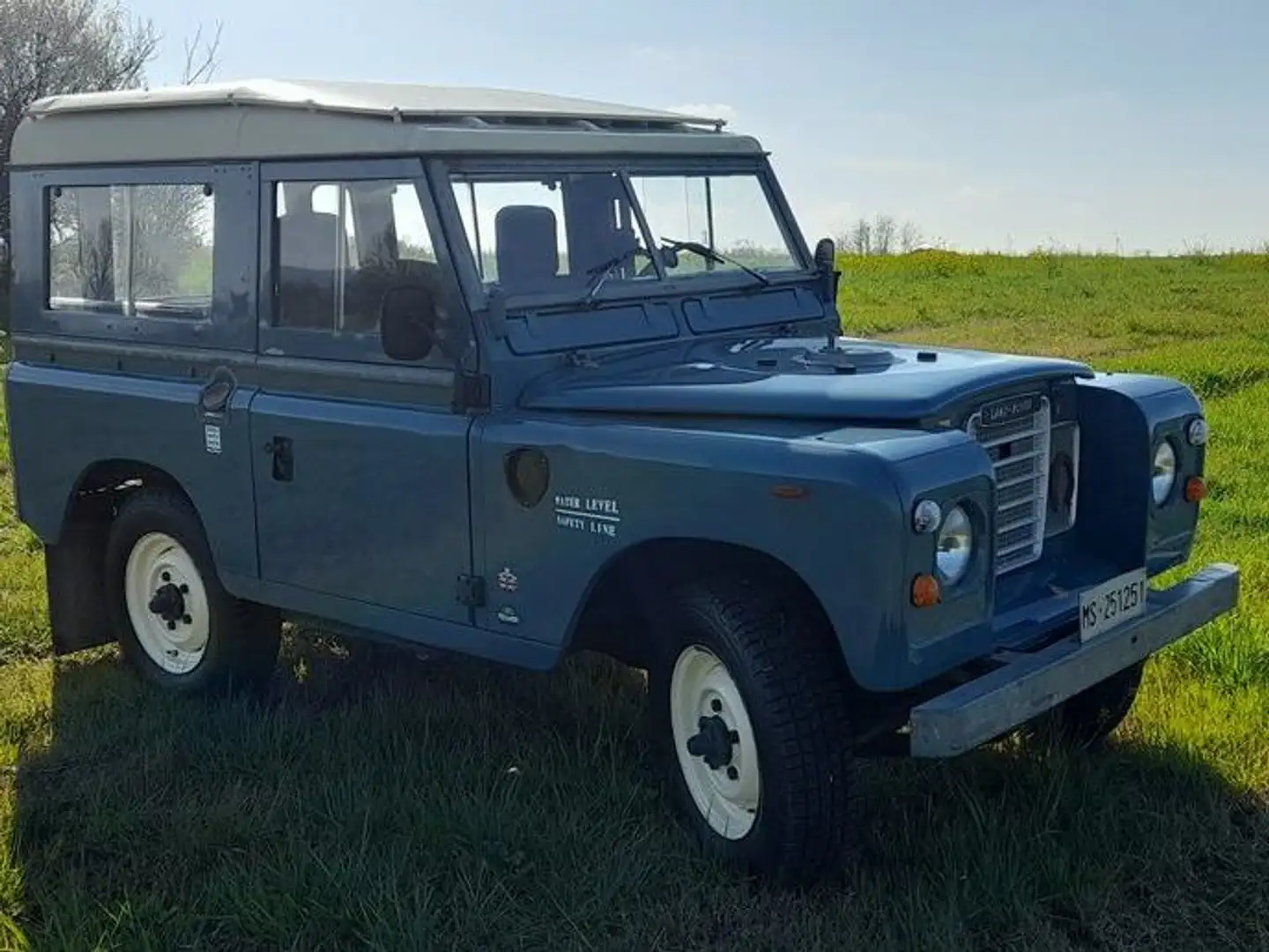 Land Rover Series Azul - 1