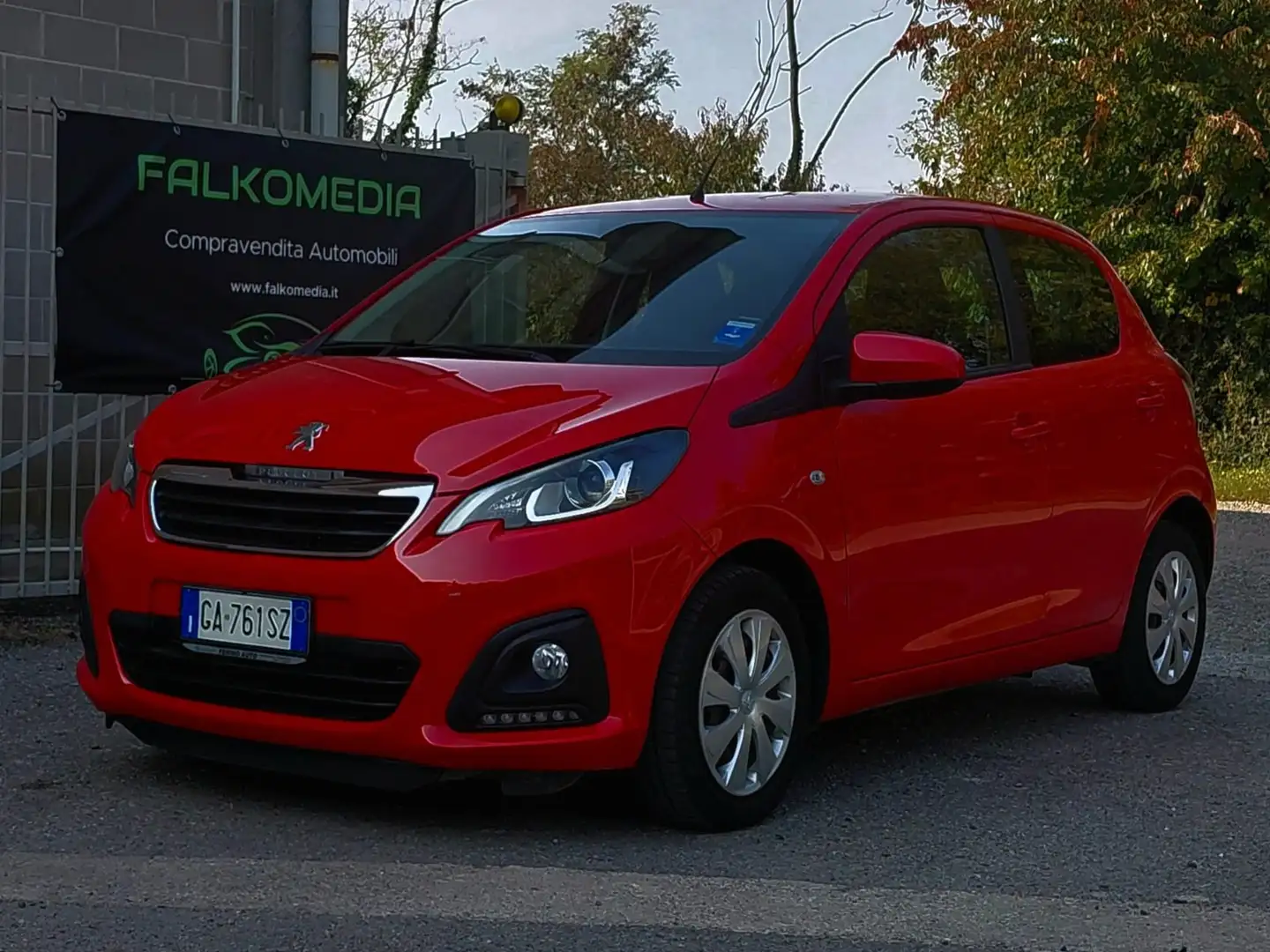 Peugeot 108 108 5p 1.0 vti Active s Rosso - 1