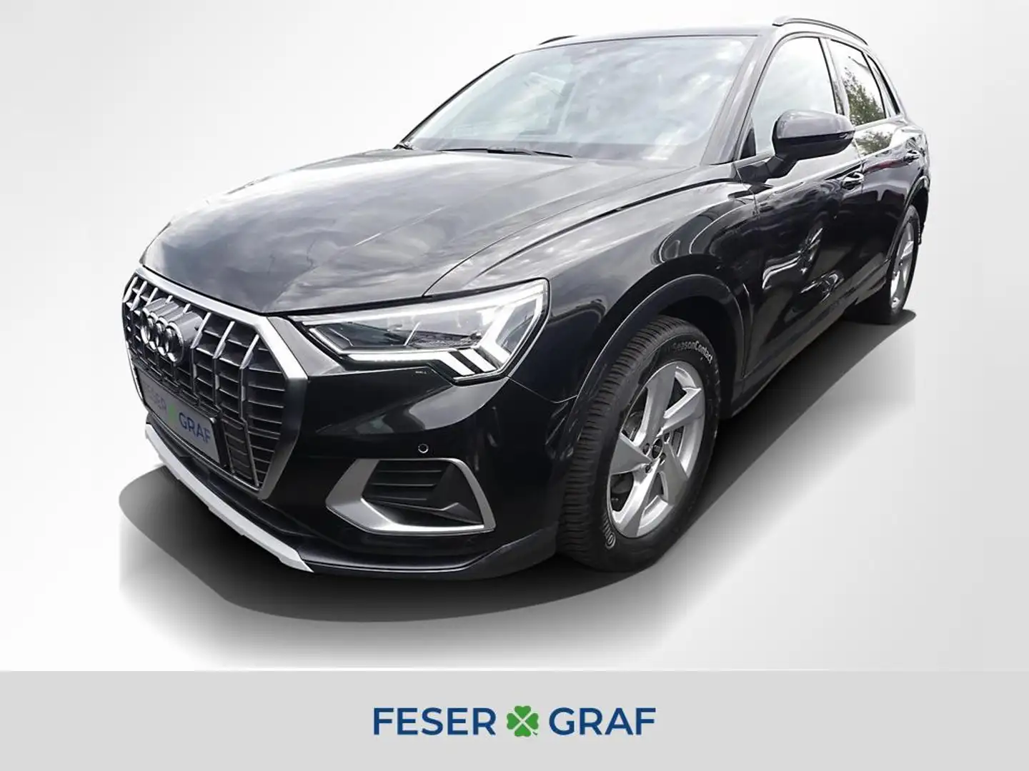 Audi Q3 35 TFSI advanced LED Navi RüKa Sitzh. Zwart - 1