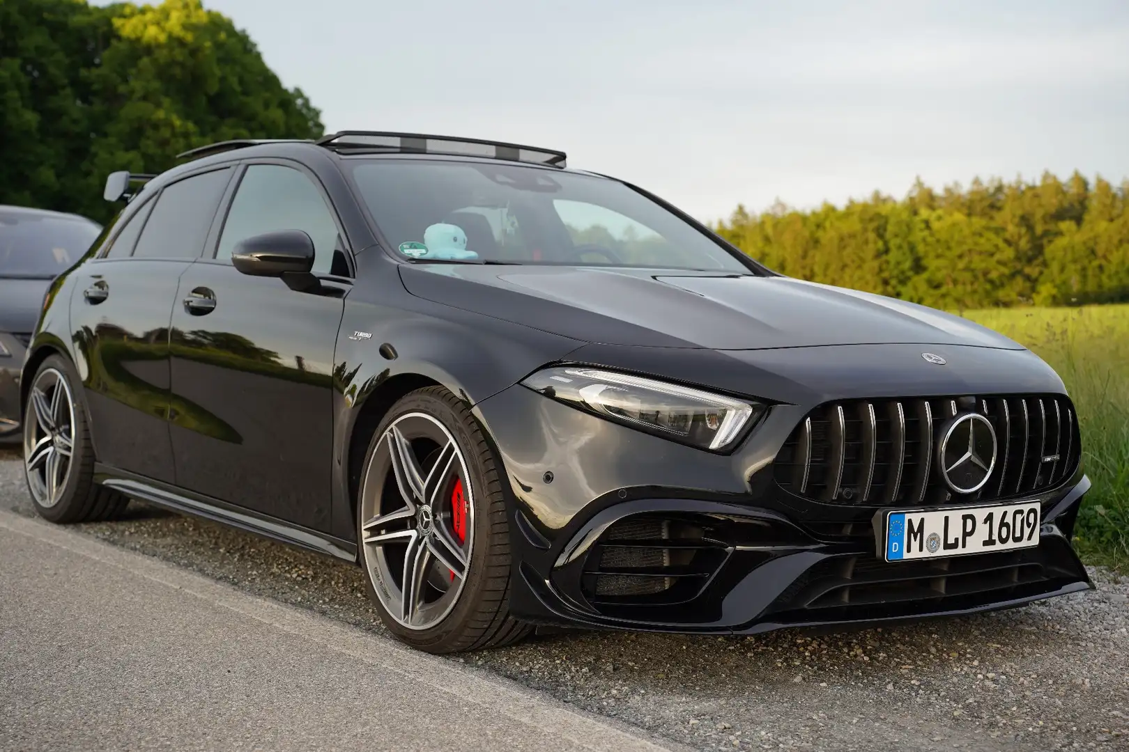 Mercedes-Benz A 45 AMG Keramikvers., Panorama Dach, Burmester, Aero Paket Siyah - 1