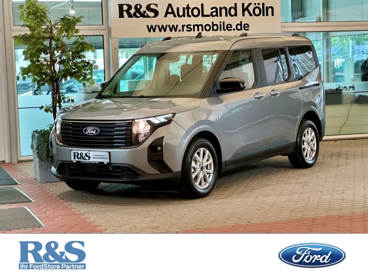 Ford Tourneo Courier Titanium+Navi+Kamera+Tempomat Silber - 1