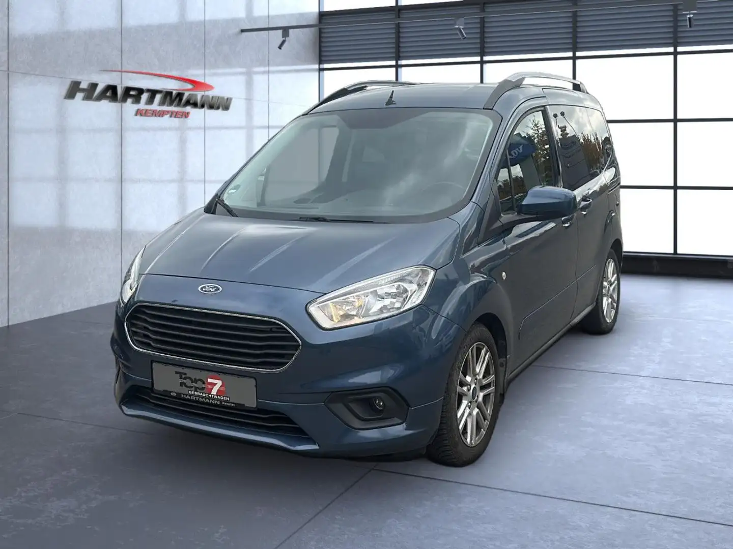Ford Tourneo Courier Titanium Bluetooth Navi Klima Bleu - 2