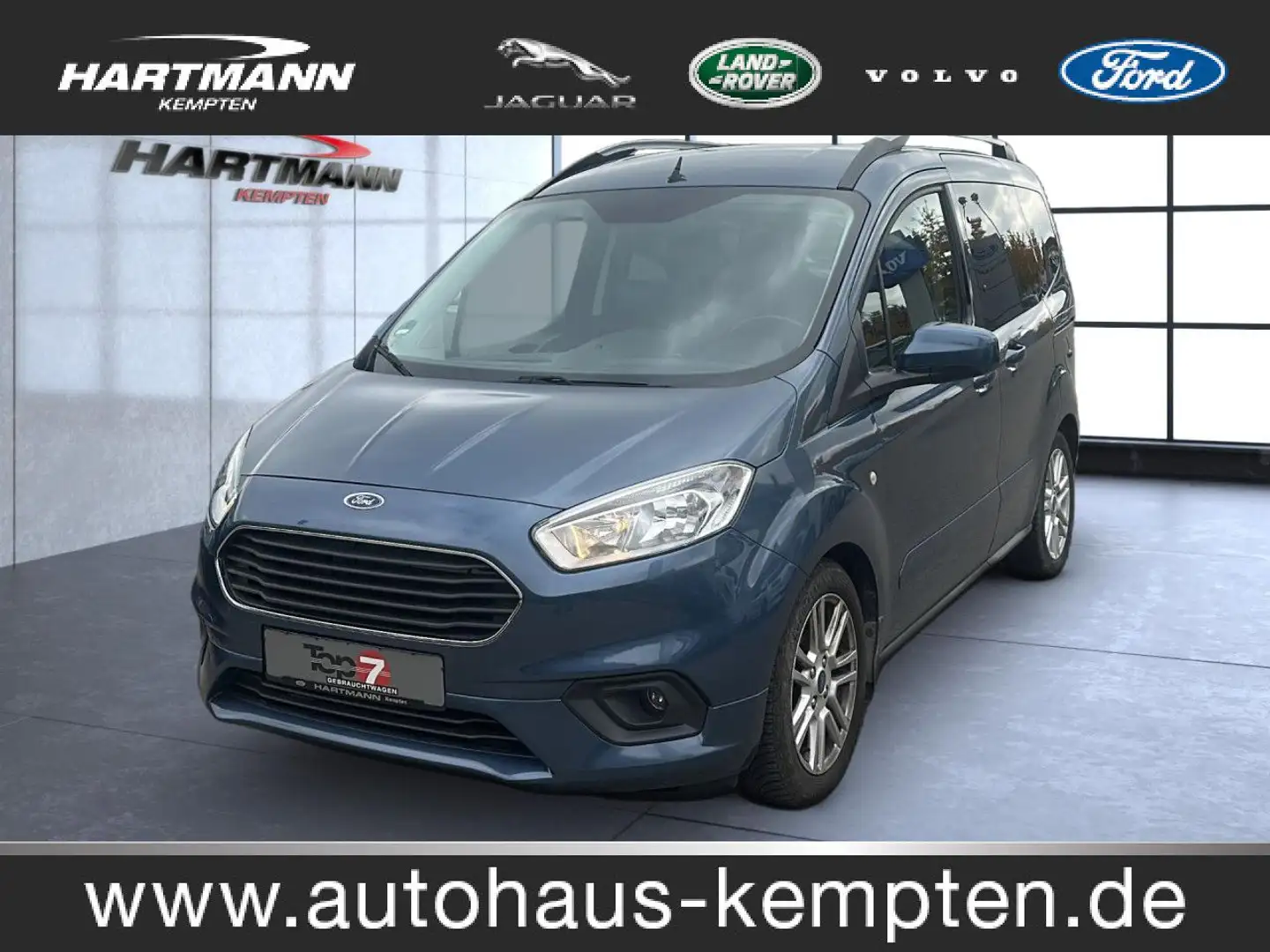 Ford Tourneo Courier Titanium Bluetooth Navi Klima Bleu - 1
