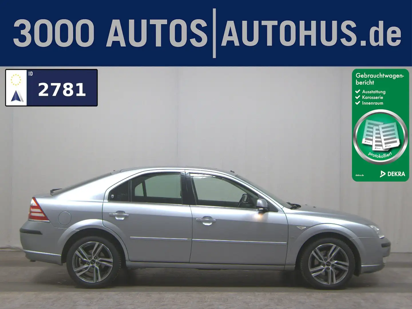 Ford Mondeo 3.0 Ghia Navi GSD Xenon StandHzg HU 01/27 Argintiu - 1