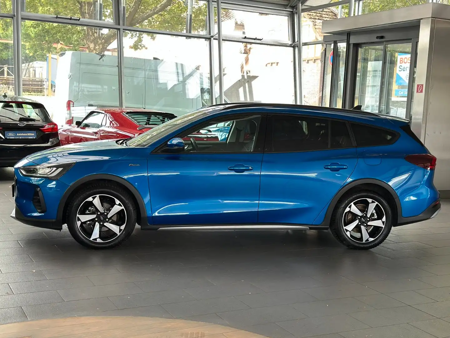 Ford Focus Turnier Active X #HYBRID #AHK #ACC #KAMERA Blau - 2