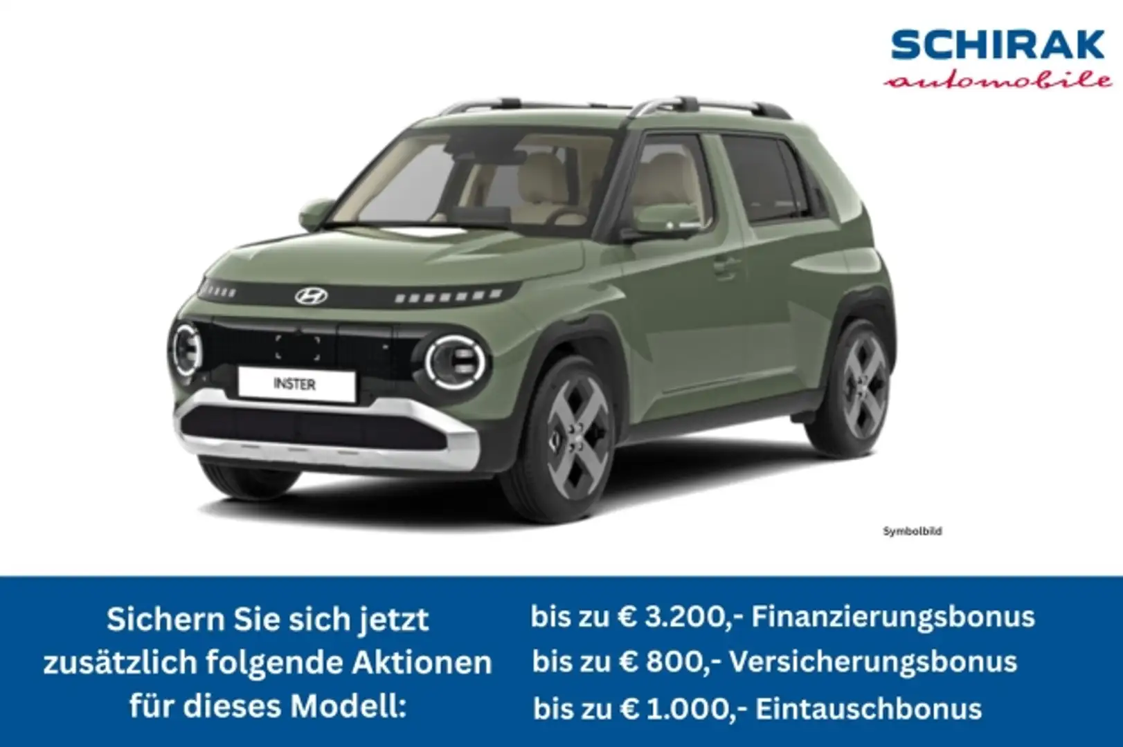 Hyundai Inster Trend Line 49 Grün - 1