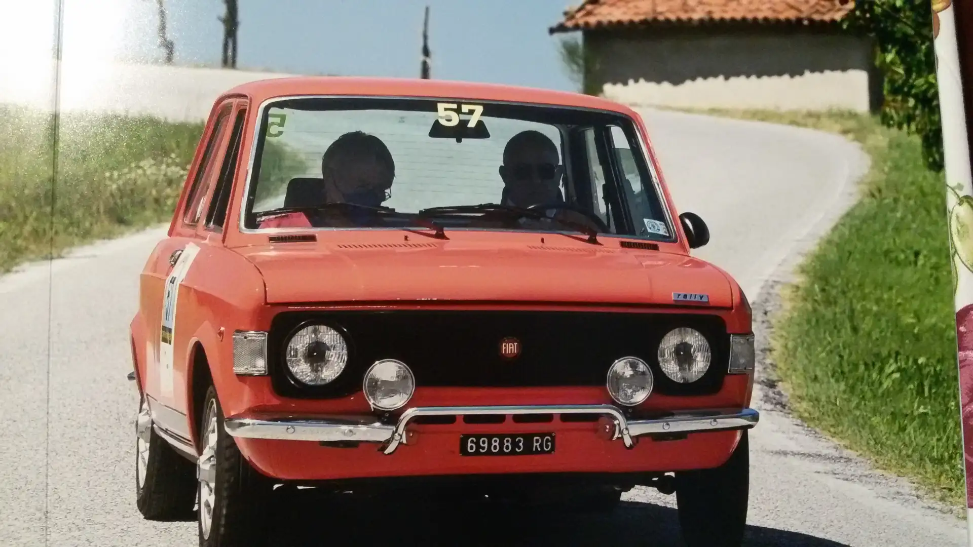 Fiat 128 rally Orange - 1