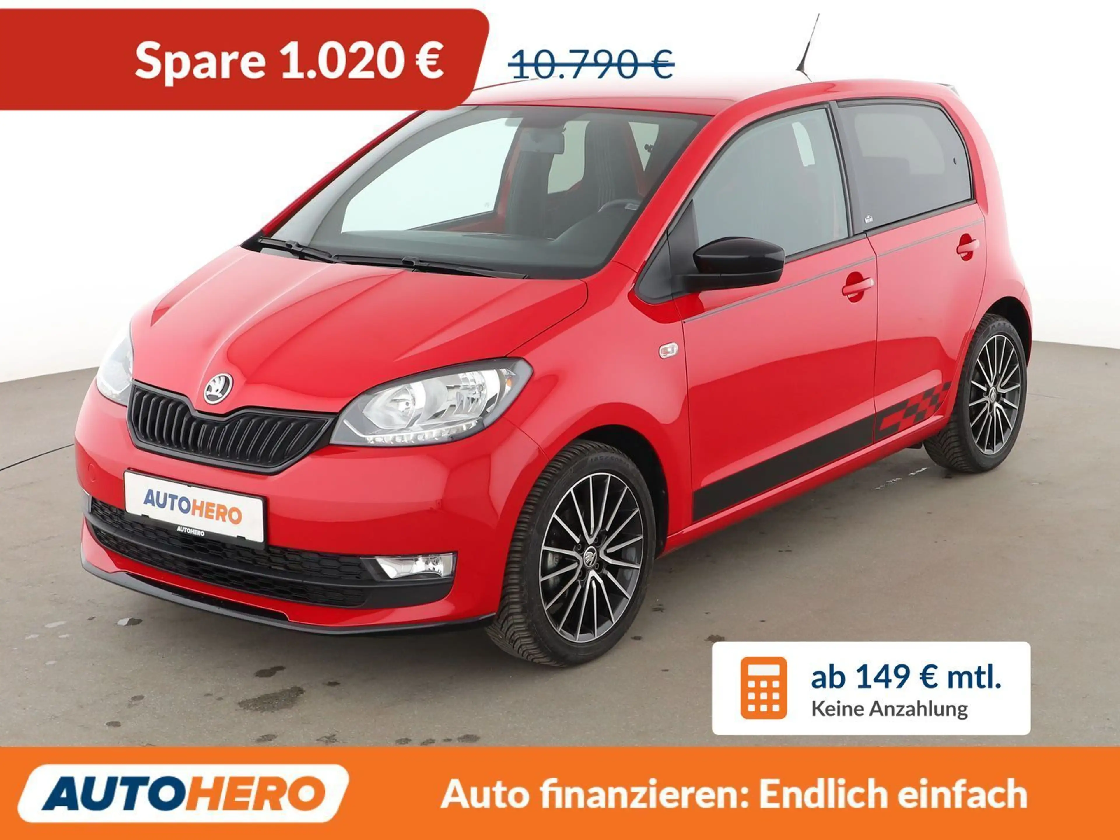 Skoda Citigo 1.0 MPI Monte Carlo*SHZ*KLIMA*ALU*