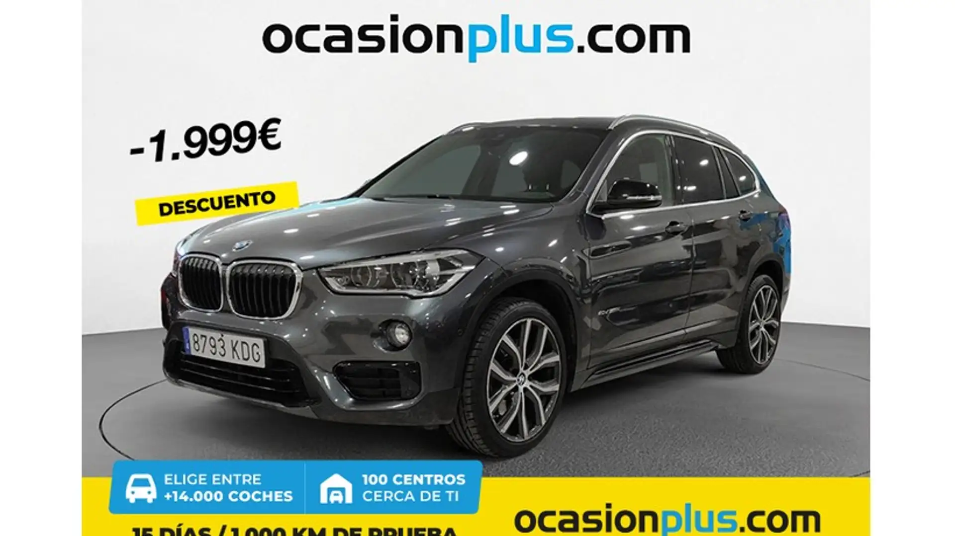 BMW X1 sDrive 20dA Gris - 1