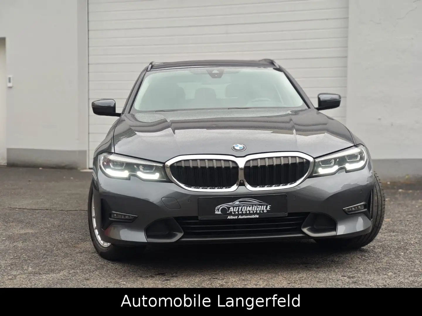 BMW 330 d Touring Sport Line PANO AHK HUD 360° LED Gris - 2