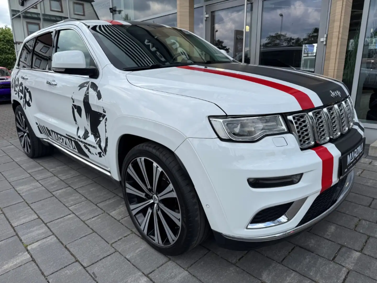 Jeep Grand Cherokee 3.0 L Summit Luftfederung El. Panodach Navi Leder Білий - 2