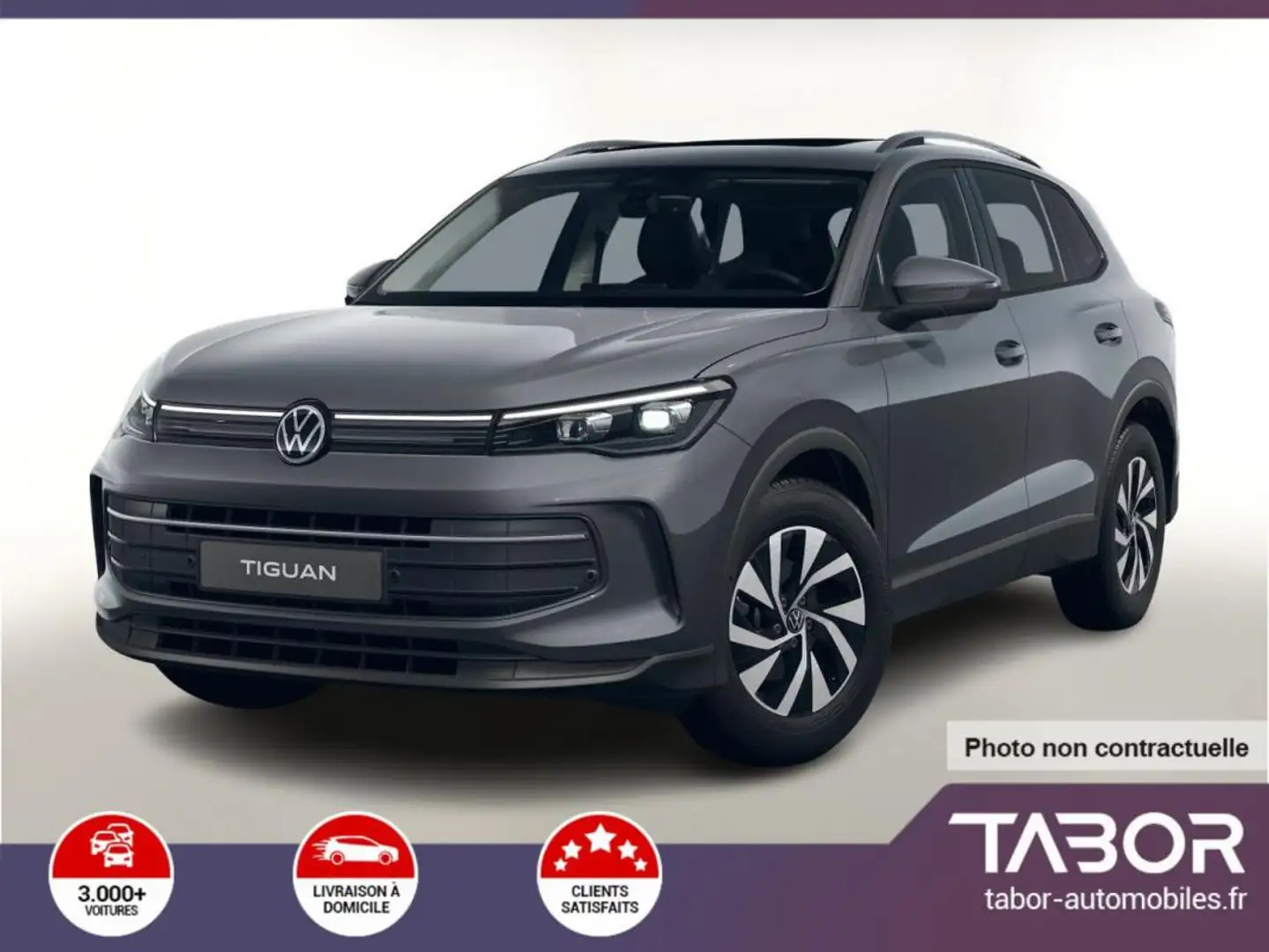 Volkswagen Tiguan 1.5 eTSI 150 DSG MY24 LED+ Gris - 1