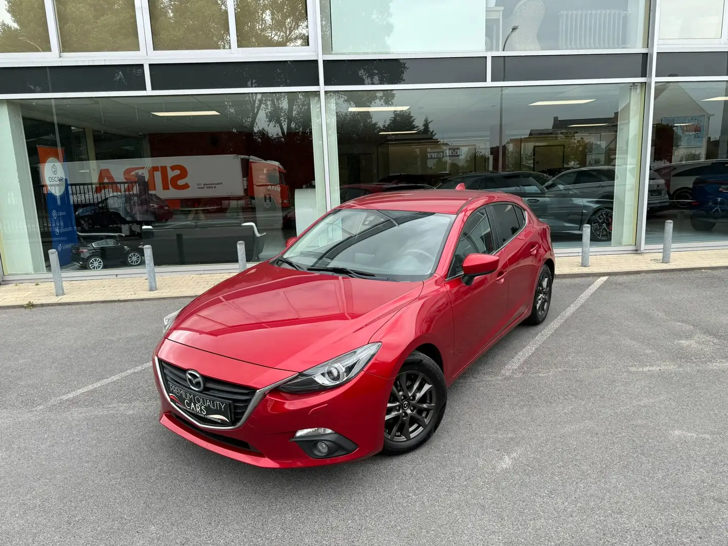 Mazda 3 3 SKY ACTIV / ZETELVERWARMING / GPS / SENSOREN Rouge - 1
