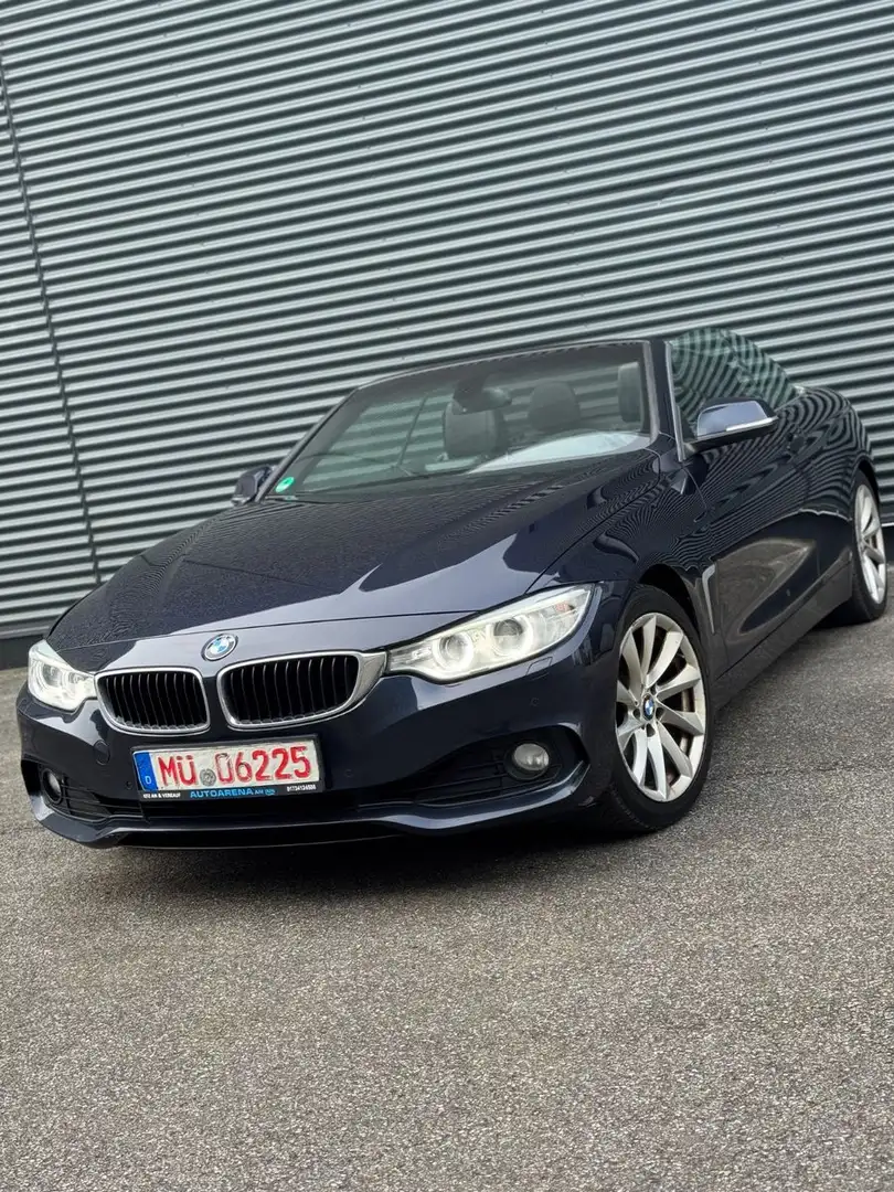 BMW 425 d Cabrio 218Ps 1.HAND/HARMAN-KARDON/MEMORY Blau - 1