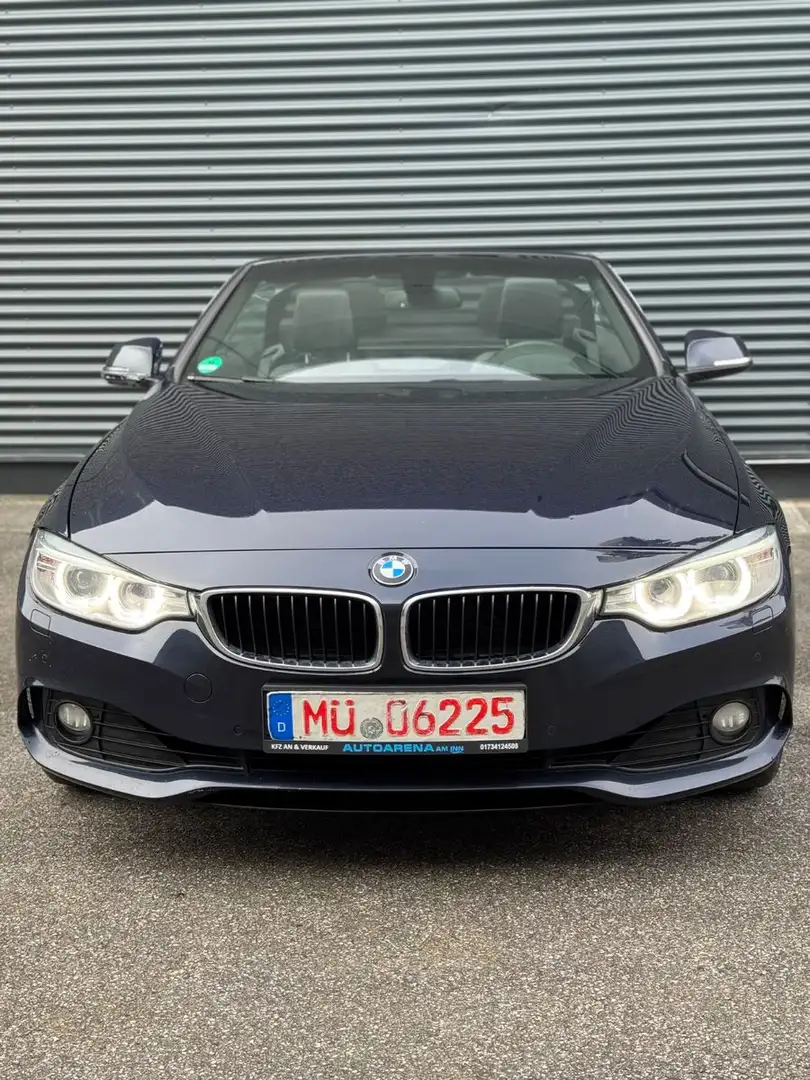 BMW 425 d Cabrio 218Ps 1.HAND/HARMAN-KARDON/MEMORY Blau - 2