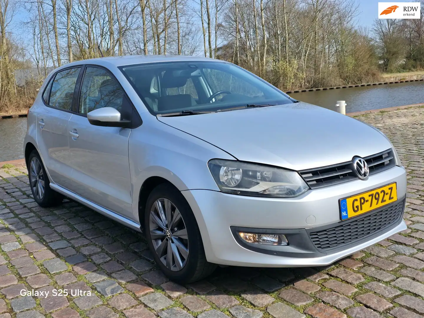 Volkswagen Polo 1.4-16V Highline airco cruis control cv op afs Grijs - 1