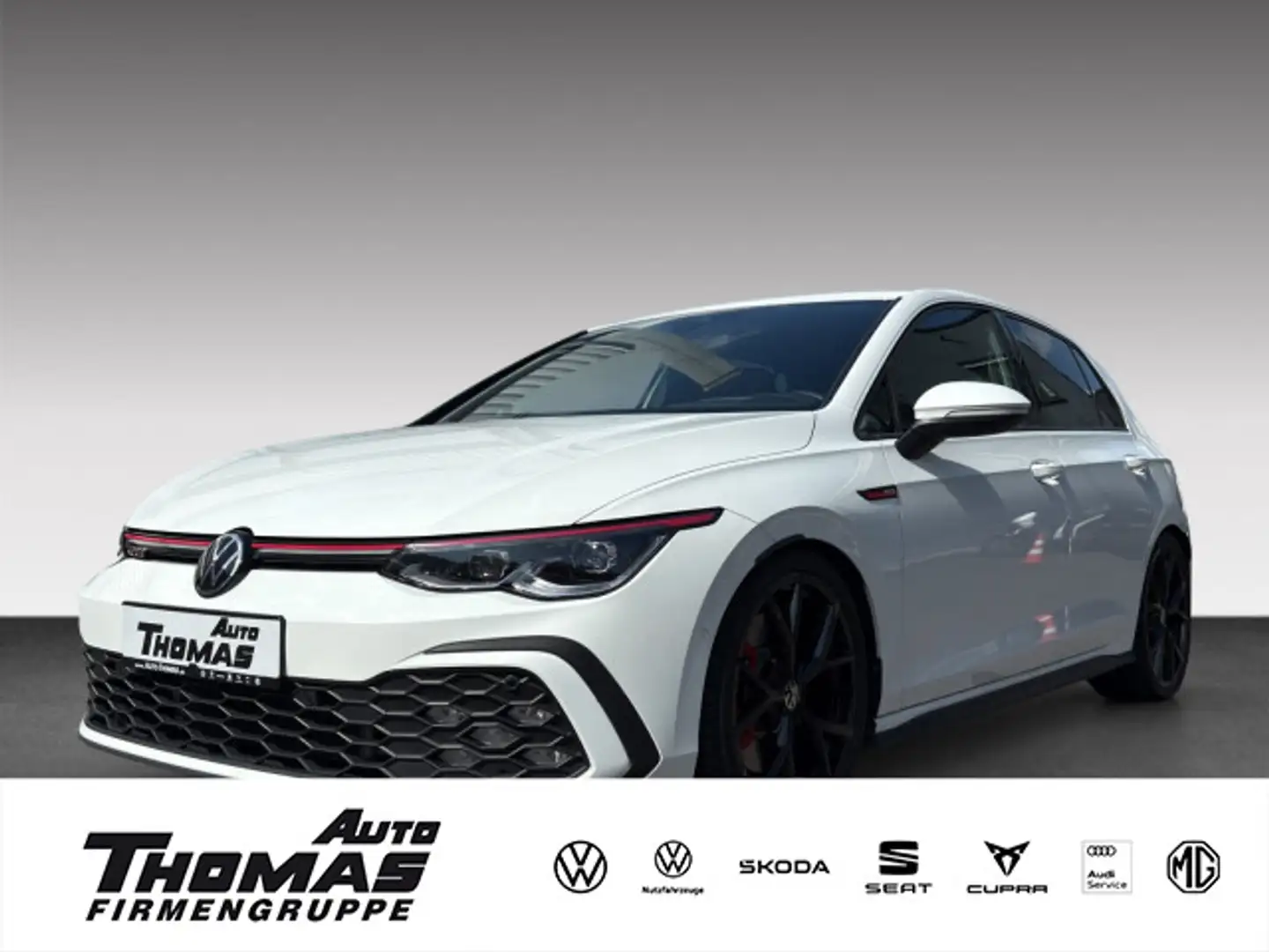 Volkswagen Golf GTI Golf VIII GTI 2.0 TSI DSG LEDER+AHK+MATRIX+STHZ Blanc - 1