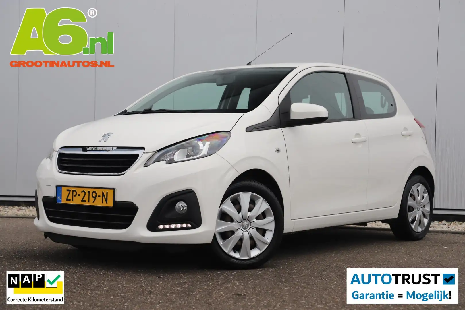 Peugeot 108 1.0 e-VTi Active Airco Radio Bluetooth Elektrische Blanc - 1