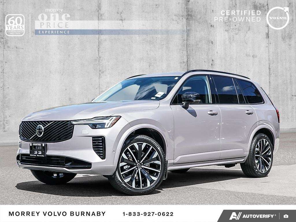 2026 Volvo XC90 Plus Dark Theme | 7 Passenger | Like New LOW KM -