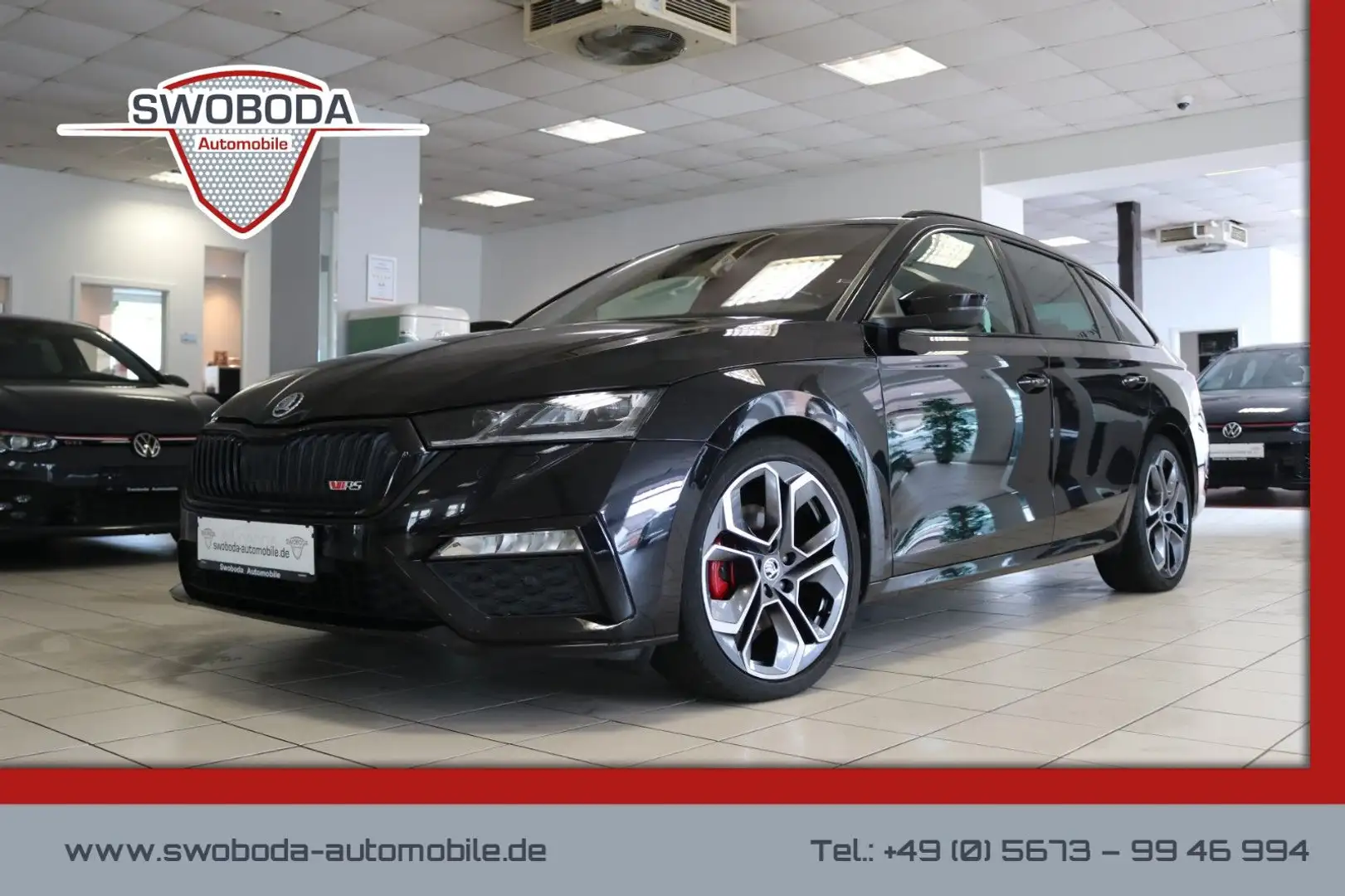 Skoda Octavia Combi RS Plus DCC AHK HUD Kamera Noir - 1