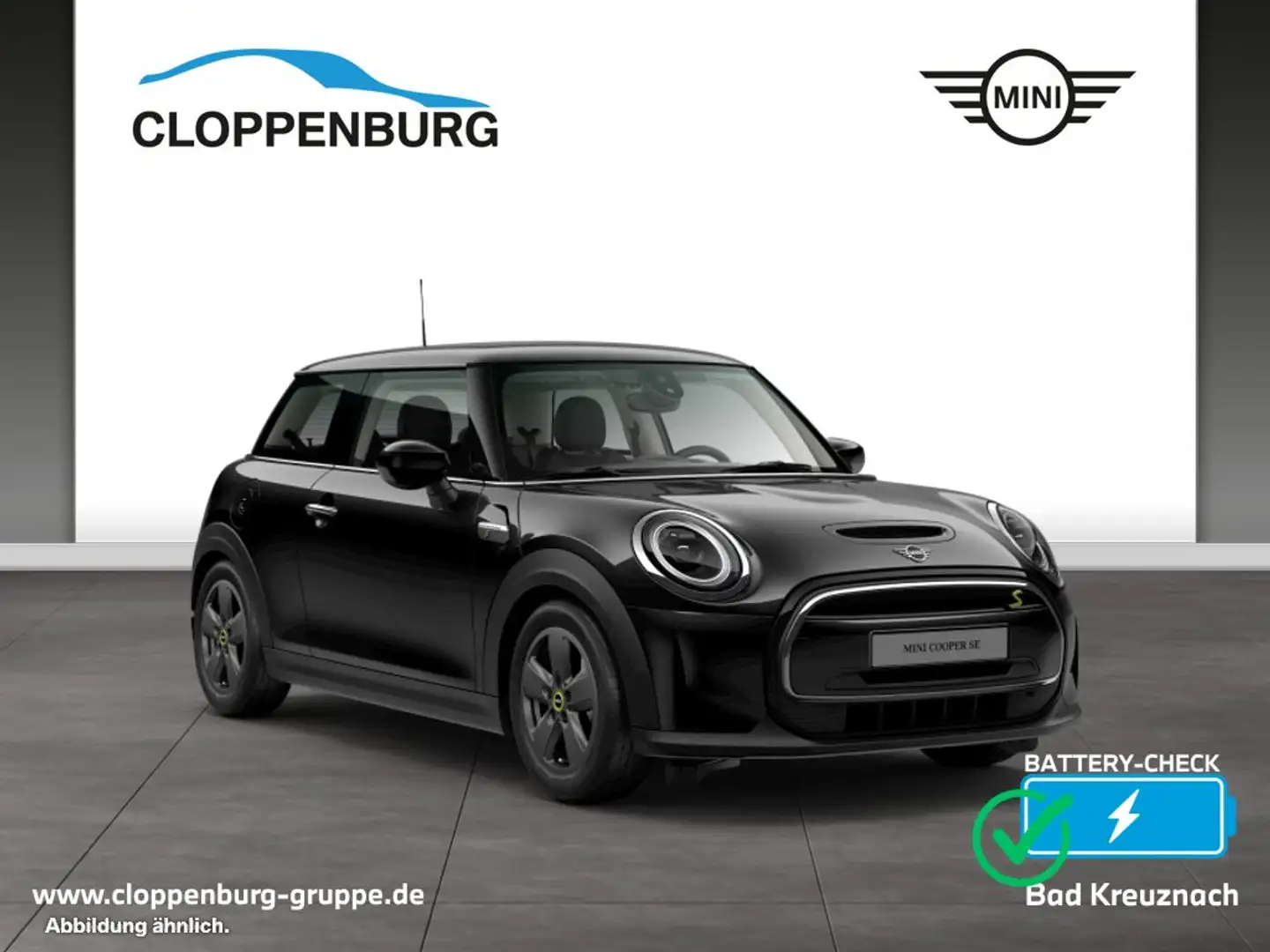 MINI Cooper SE Hatch Navi+SHZ+Klimaaut.+LED+Ambi+SPs Schwarz - 1