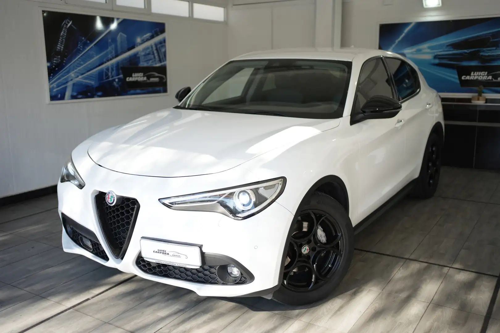 Alfa Romeo Stelvio 2.2 Turbodiesel 180 CV AT8 RWD Executive Bianco - 1