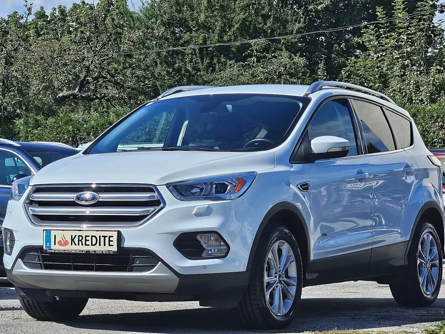 Ford Kuga 2,0 TDCi Titanium Start/Stop AWD 1-Hand Pickerl... Weiß - 2