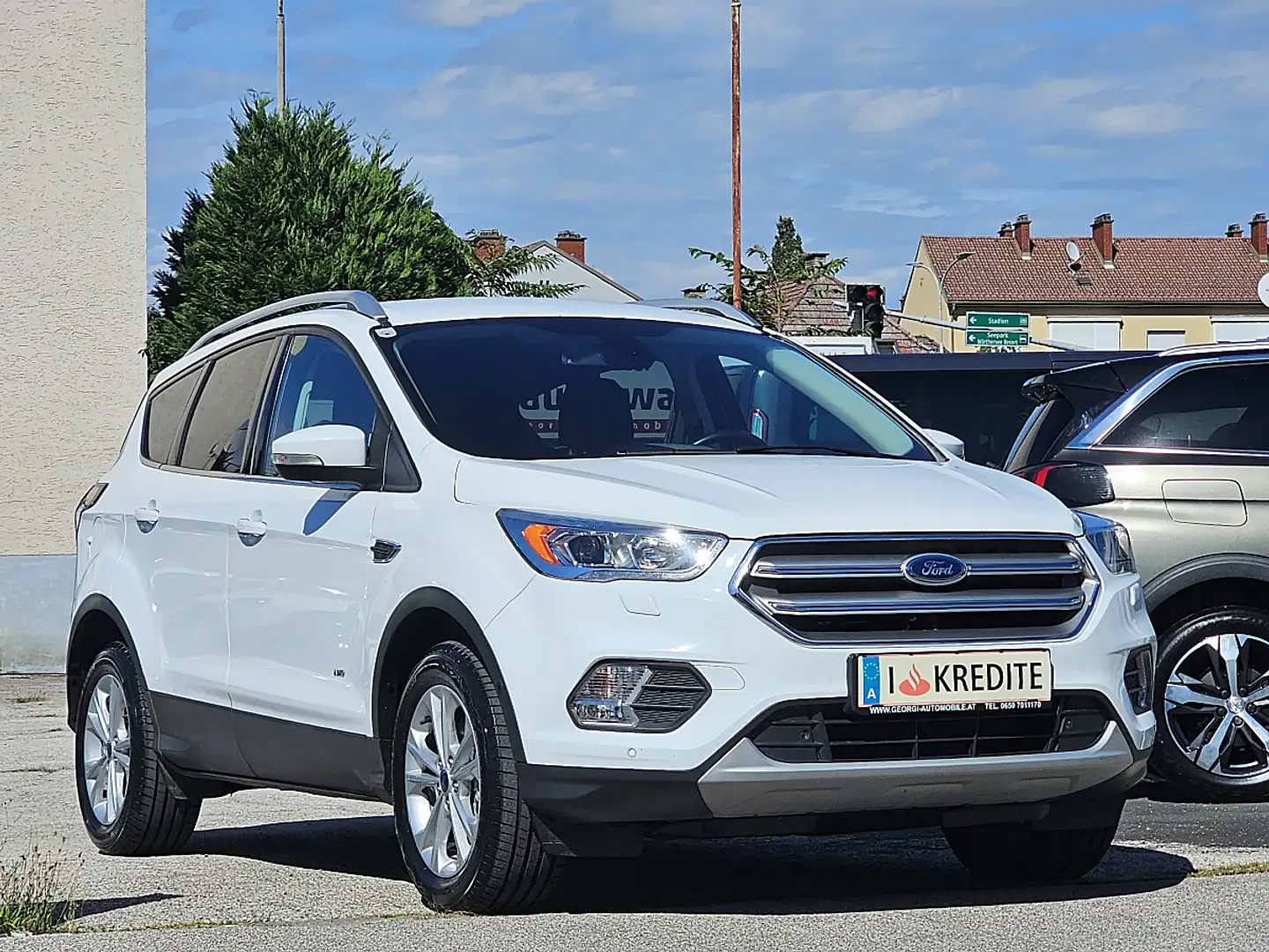 Ford Kuga 2,0 TDCi Titanium Start/Stop AWD 1-Hand Pickerl... Weiß - 1