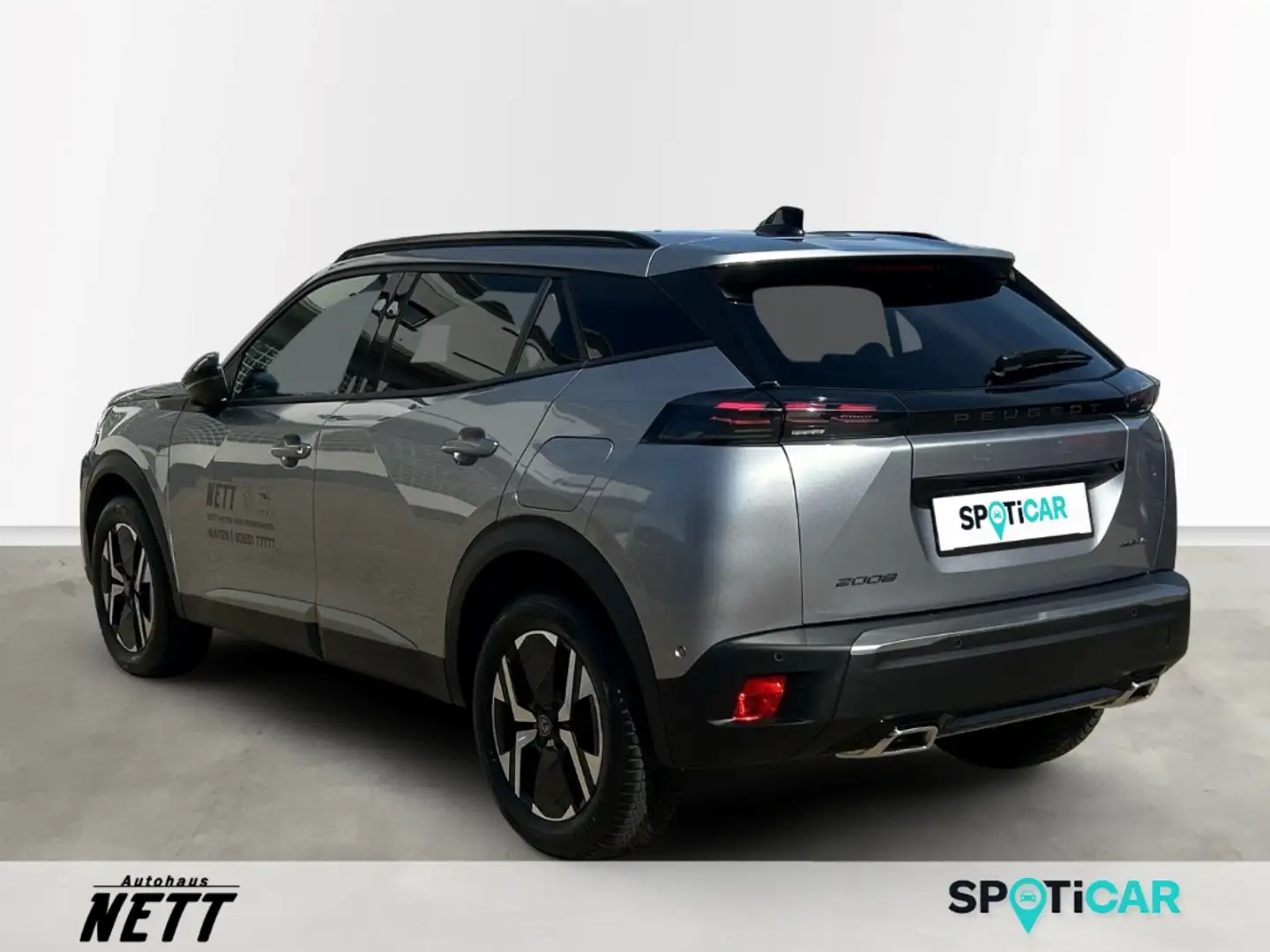 Peugeot 2008 Allure Mild-Hybrid 145 e-DSC6 verfügbar ab 23.10.2 Silber - 2