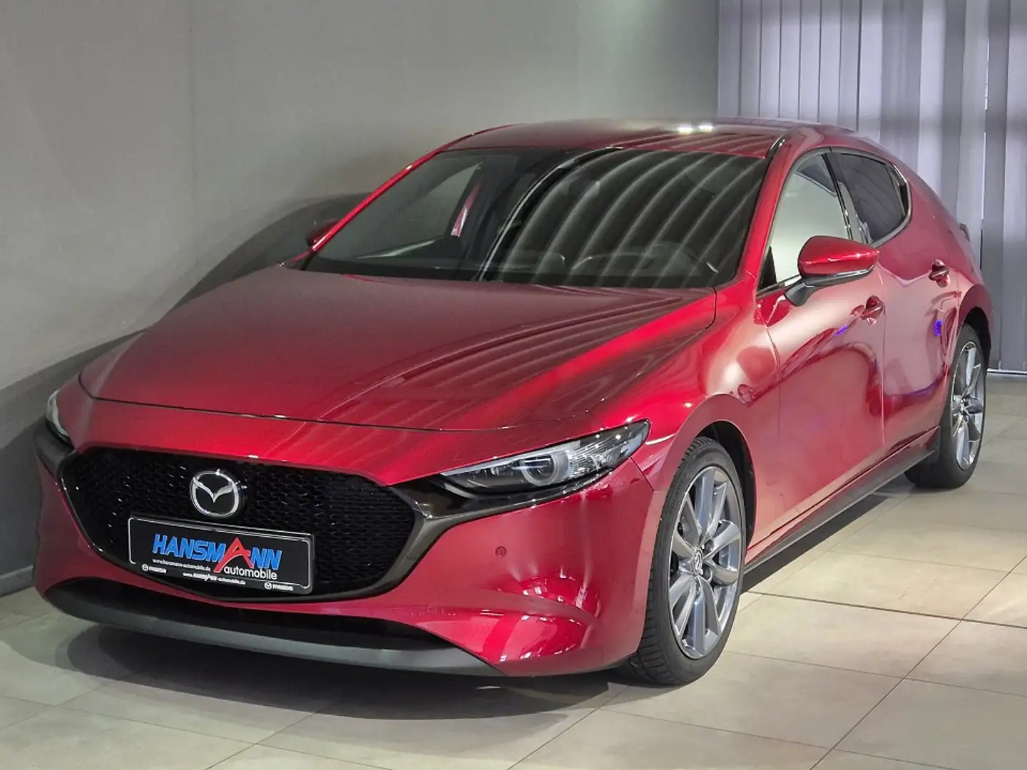 Mazda 3 Selection X-180/6GS/Design-P./Bose/Navi/Head-Up Se Червоний - 1