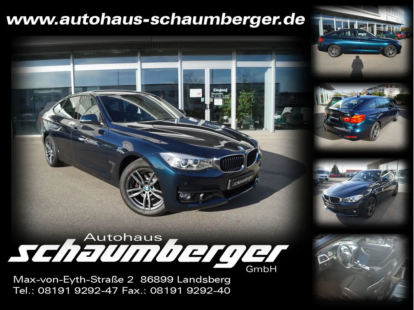 BMW 320 320i Gran Turismo * Navi * Xenon * AHK * Hifi * Bleu - 1