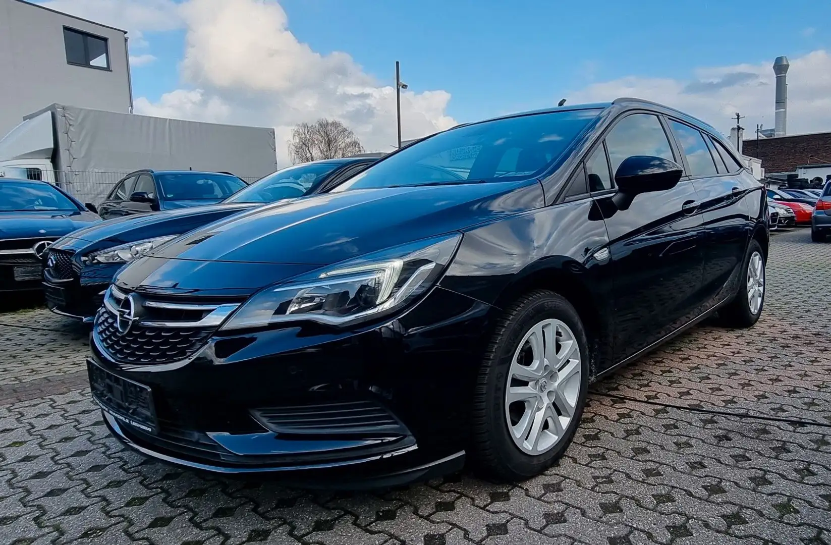 Opel Astra K Business-1HD-NAVI-LED-SPORT-EU6-SCHECKHF Schwarz - 1