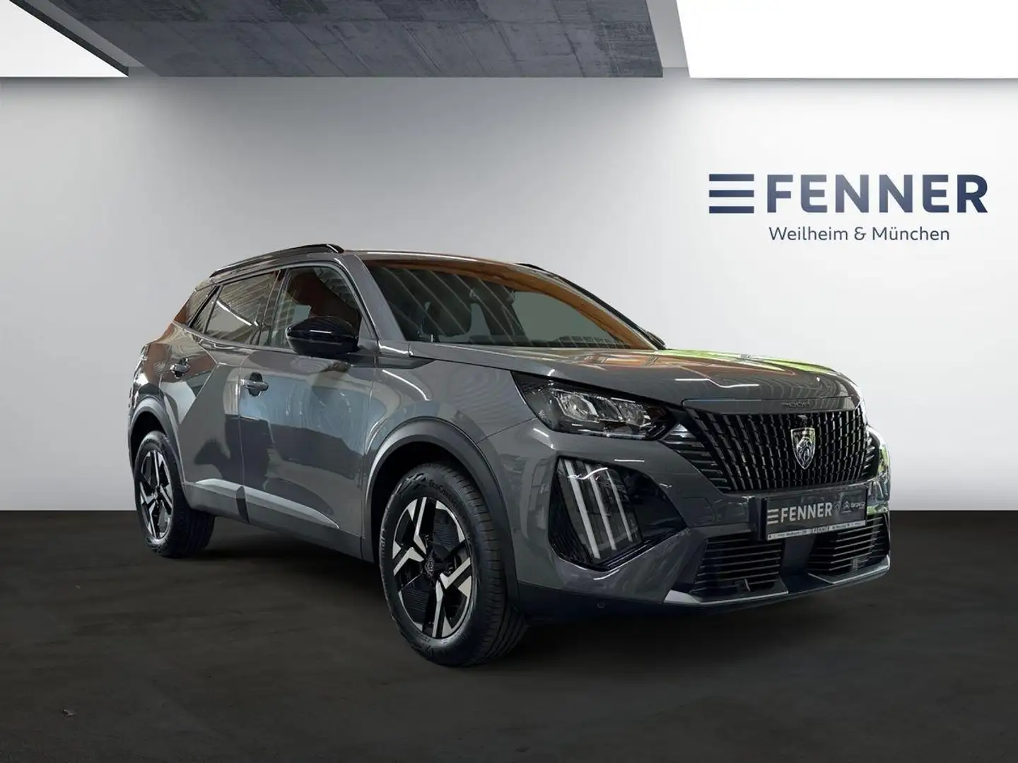 Peugeot 2008 Allure 130 +Kamera-Einparkhilfe vorn-SHZ + Gris - 2