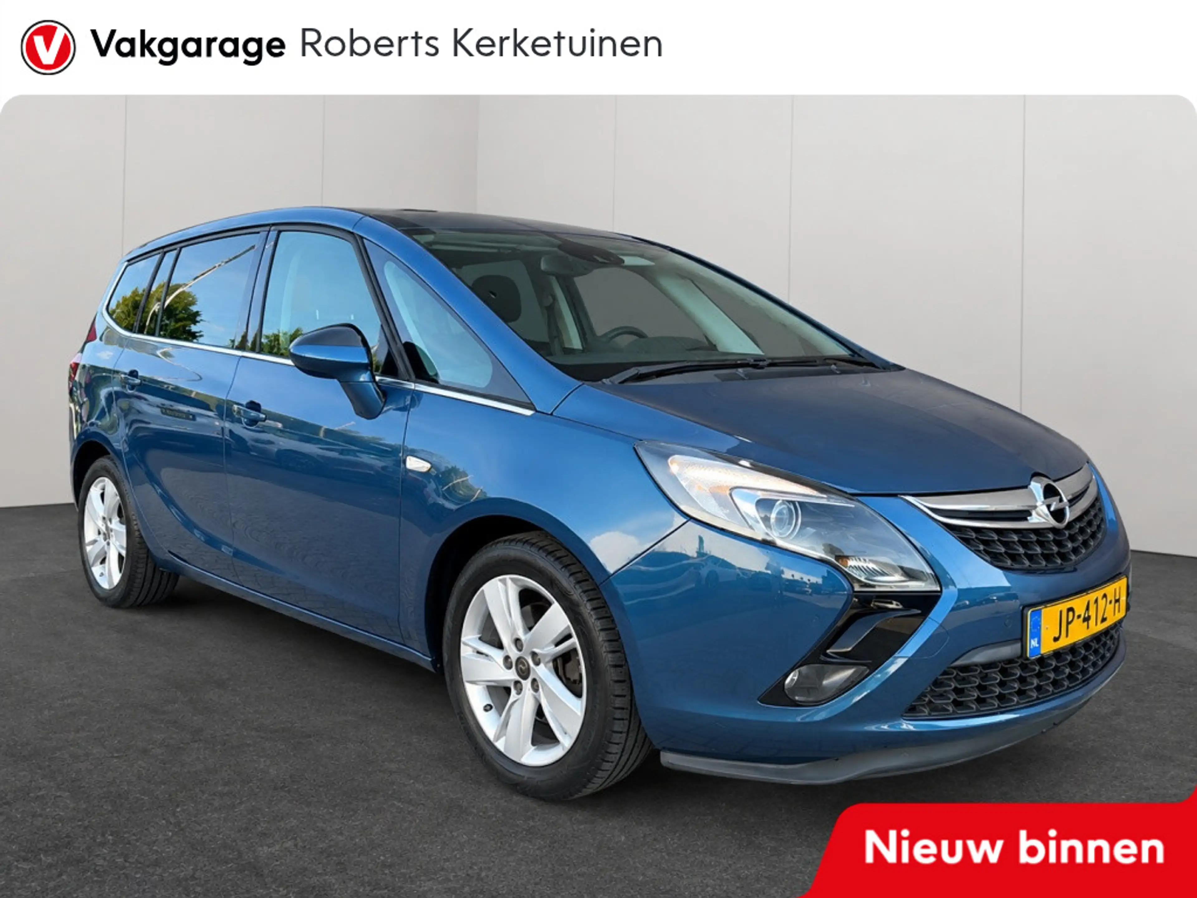 Opel Zafira Tourer 1.4 Turbo Blitz Automaat 1e Eigenaar Leder Panoram