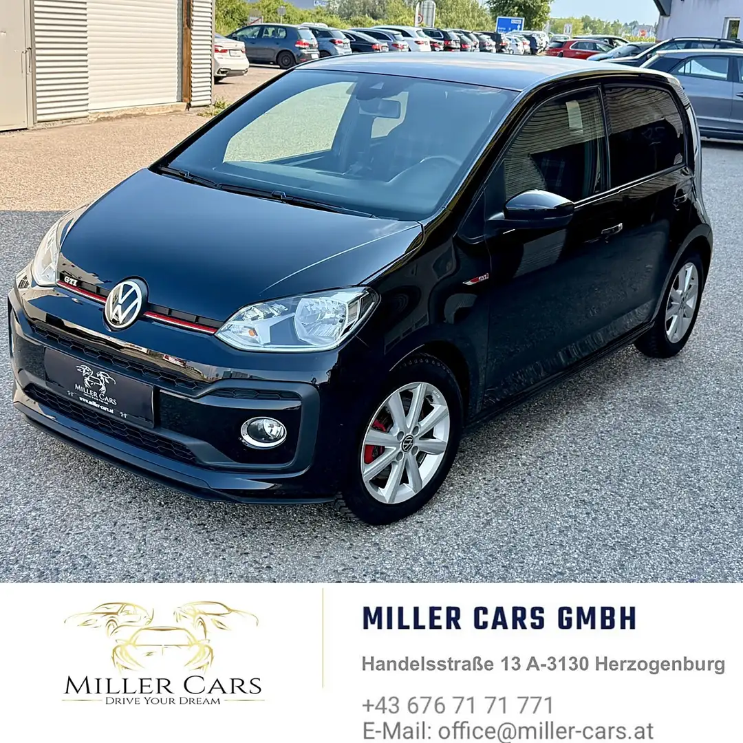 Volkswagen up! Up 1,0 GTI TSI*Erstbesitz*Servicegepflegt*neues... Schwarz - 1