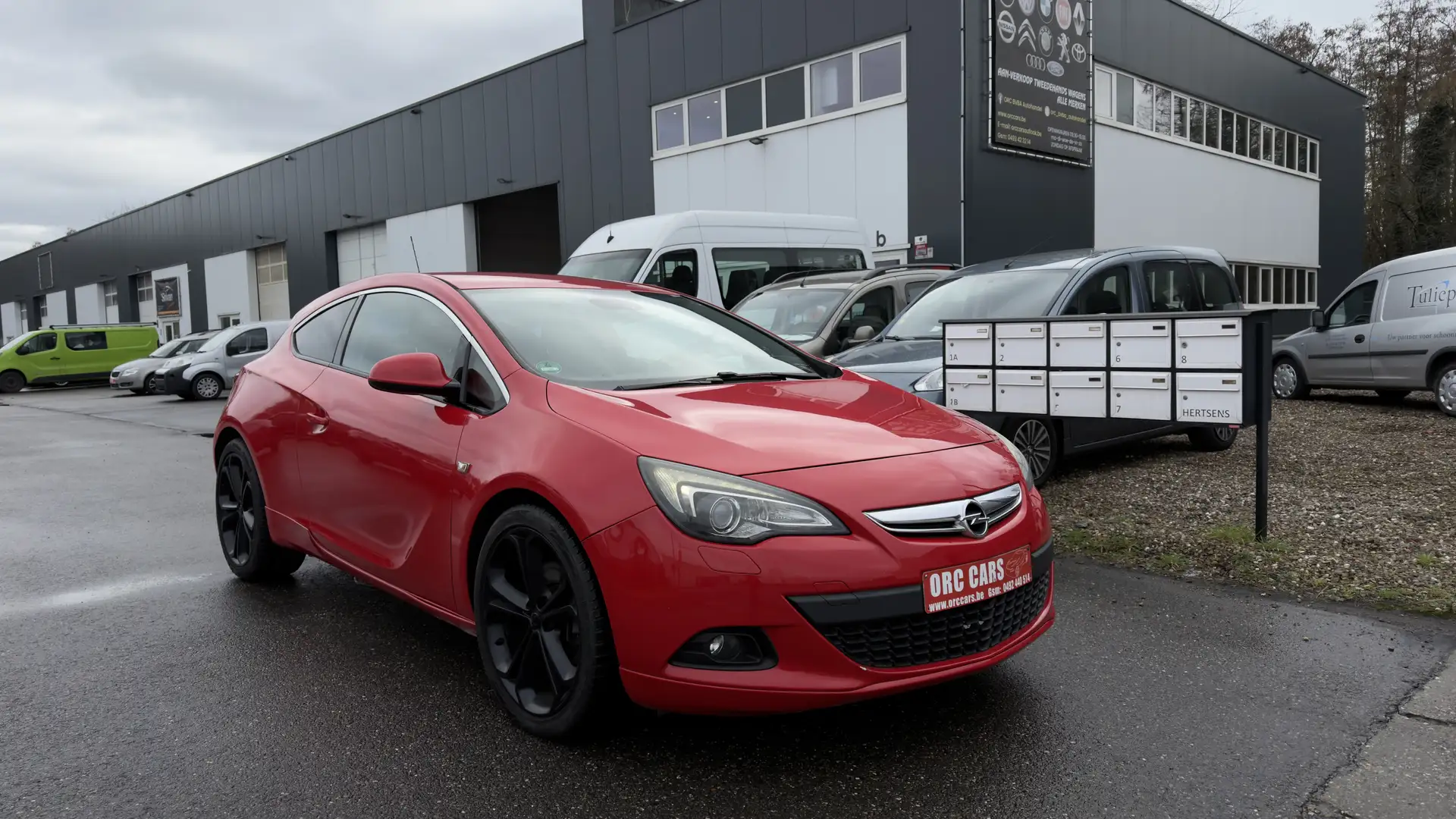 Opel Astra Astra GTC 1.4 Turbo Sport Start 103KW GARANTIE Rouge - 1