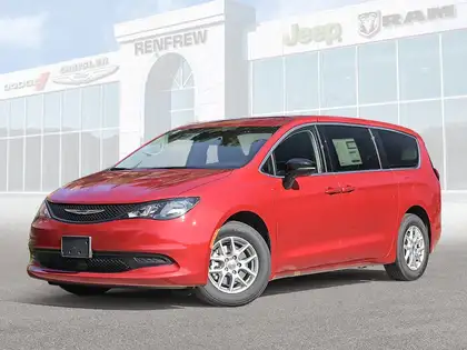 Red 2026 Chrysler Grand Caravan SXT FWD Minivan 9-Speed Automatic