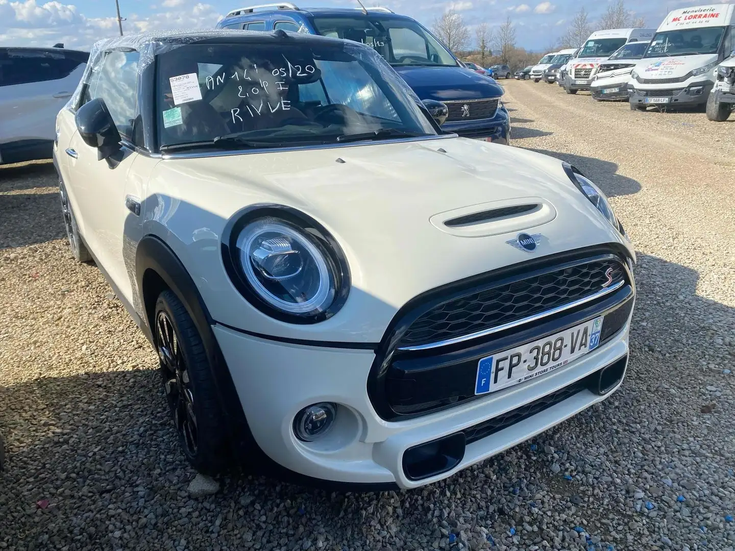 MINI Cooper S Cabrio 2.0i 192  Sport / FP388 Blanc - 1