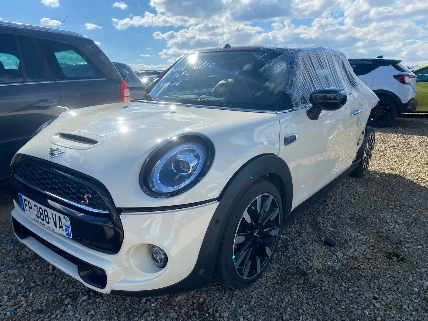 MINI Cooper S Cabrio 2.0i 192  Sport / FP388 Blanc - 2