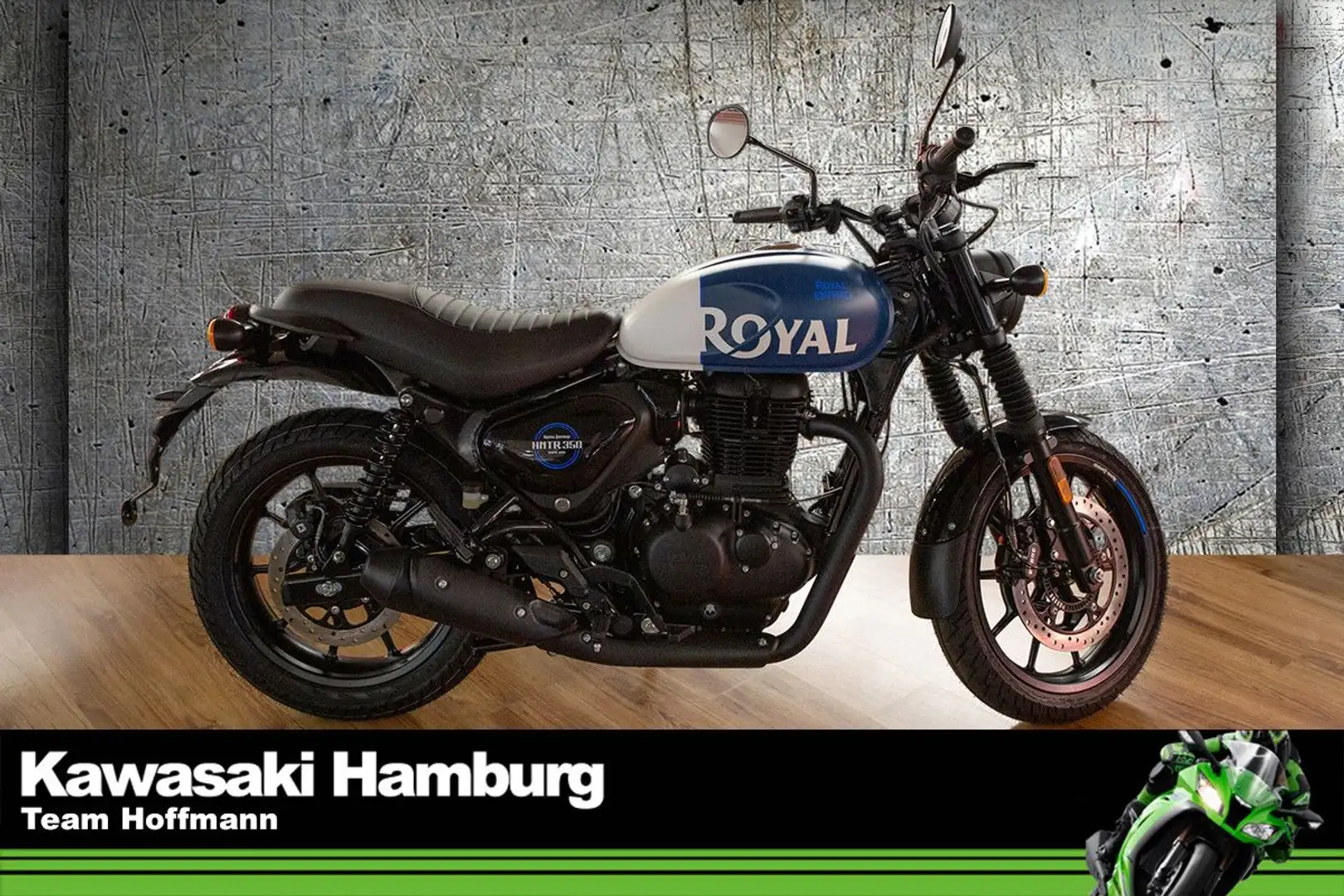 Royal Enfield HNTR350 EFI Rebel ABS Hunter, sofort lieferbar Blau - 1