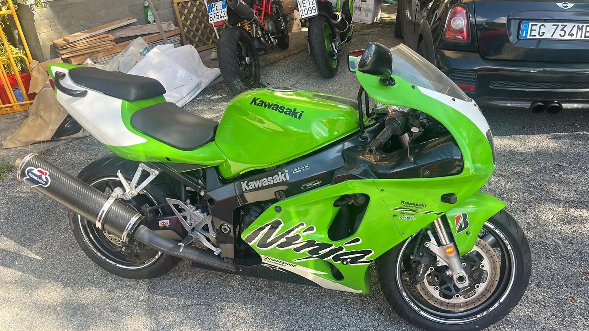 Kawasaki Ninja ZX-7R Groen - 1