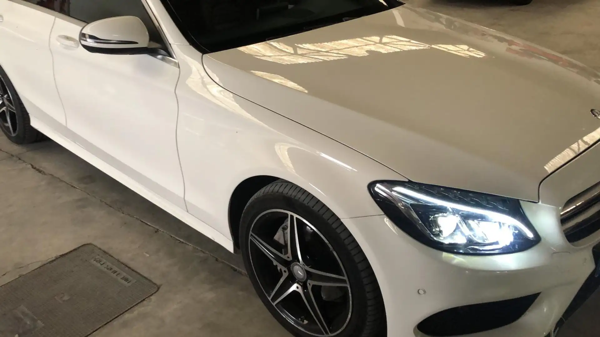 Mercedes-Benz C 220 220d Blanc - 1